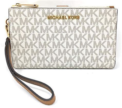 michael kors 35f8gtvw0b|Michael Kors 35F8GTVW0B Jet Set Travel Double Zip Wristlet.